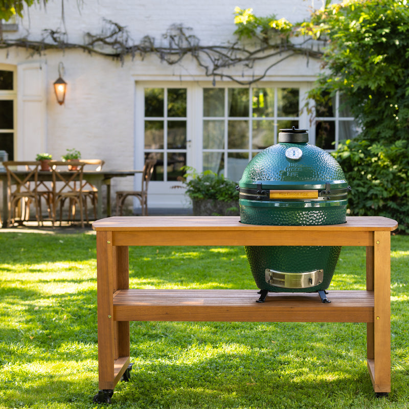 Pack Big Green Egg Large sur table eucalyptus