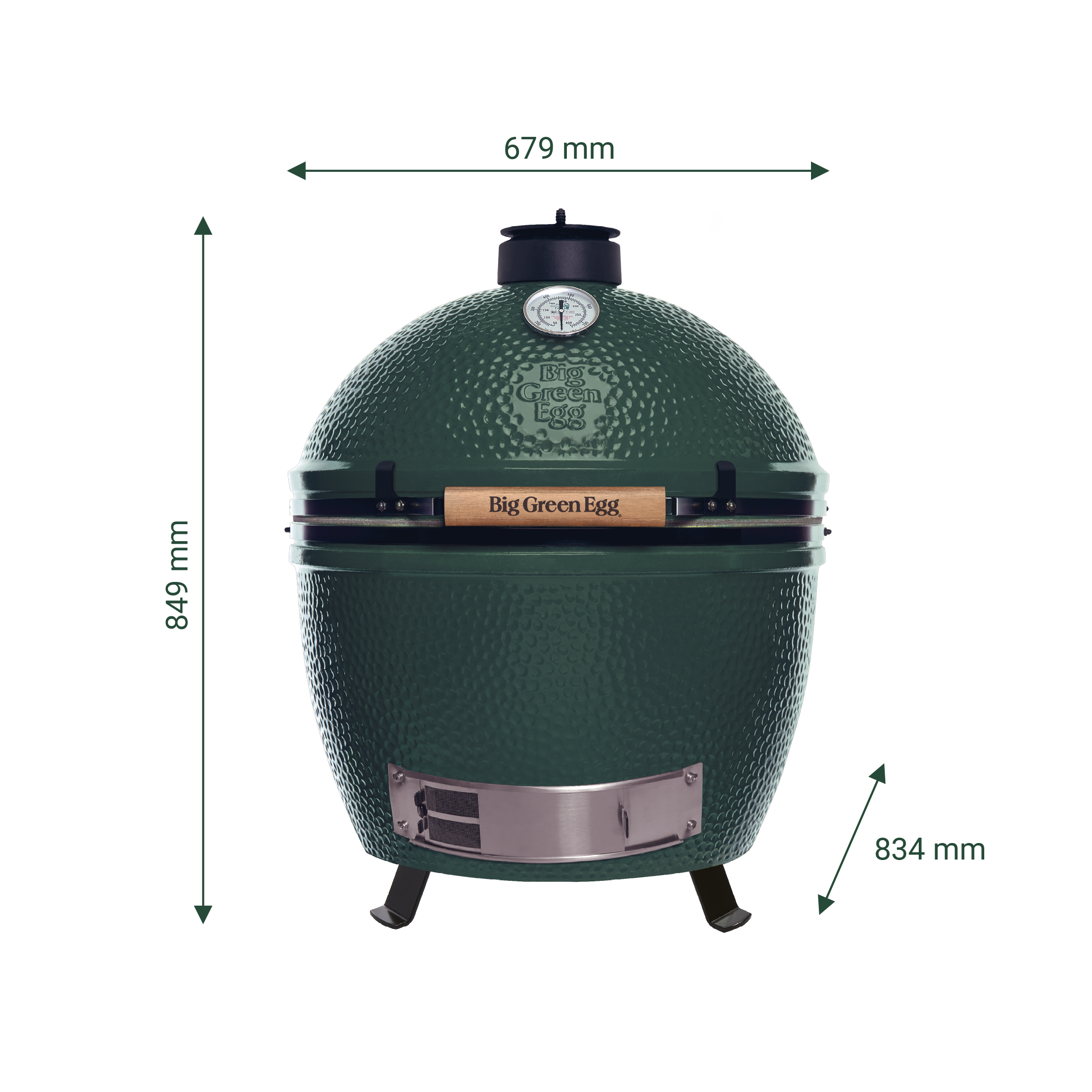 Pack Big Green Egg XL pour pose libre